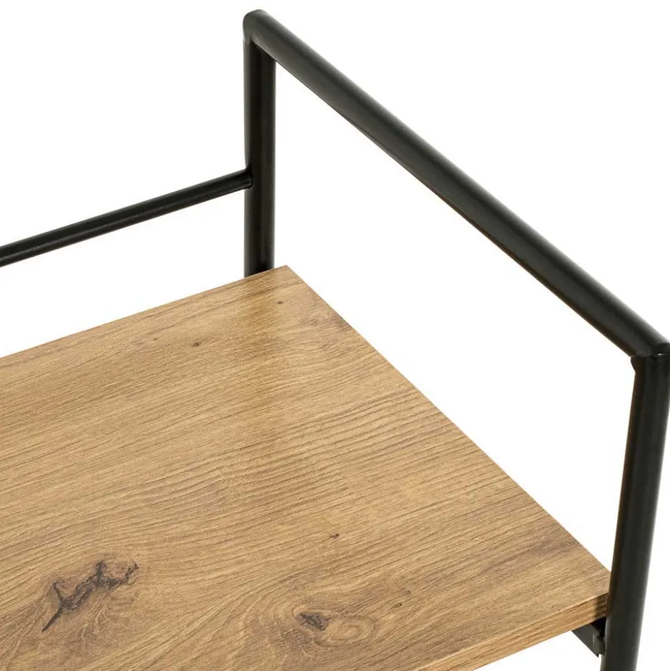 34x96x27 Regal mit drei Böden in Eiche - Cambossa