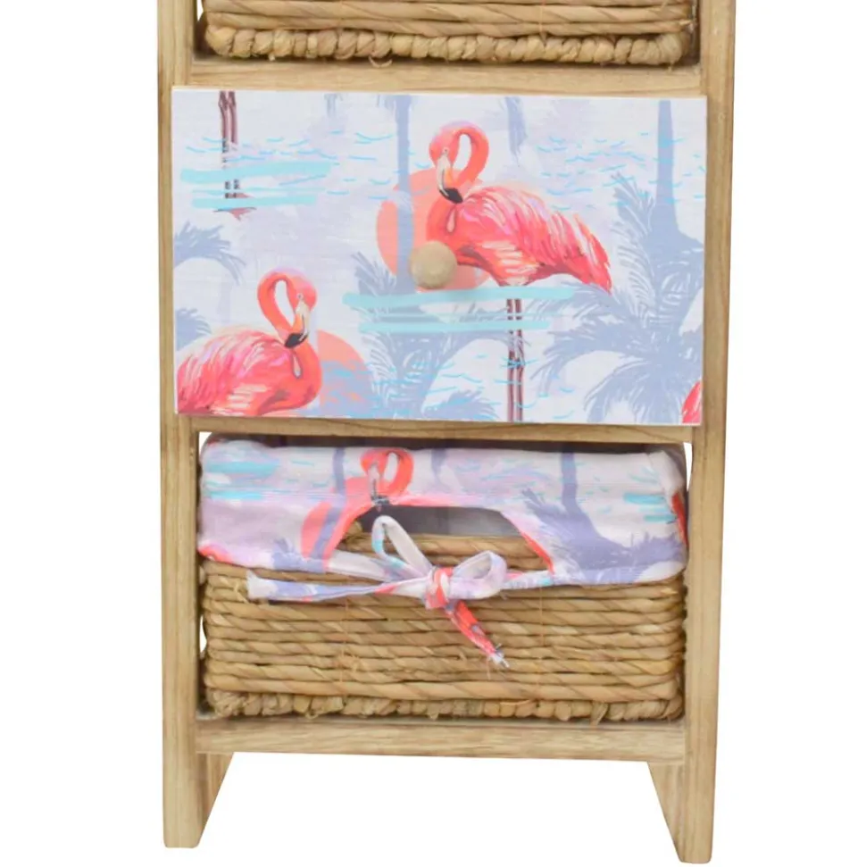 30x74x30 Regal mit Schubkästen & Körben - Scando