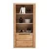 70x141x40 Regal mit Türfach in Eiche - Nelenia