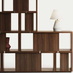 101x38x30 Regel Element in Nussbaum Furnier - Lician