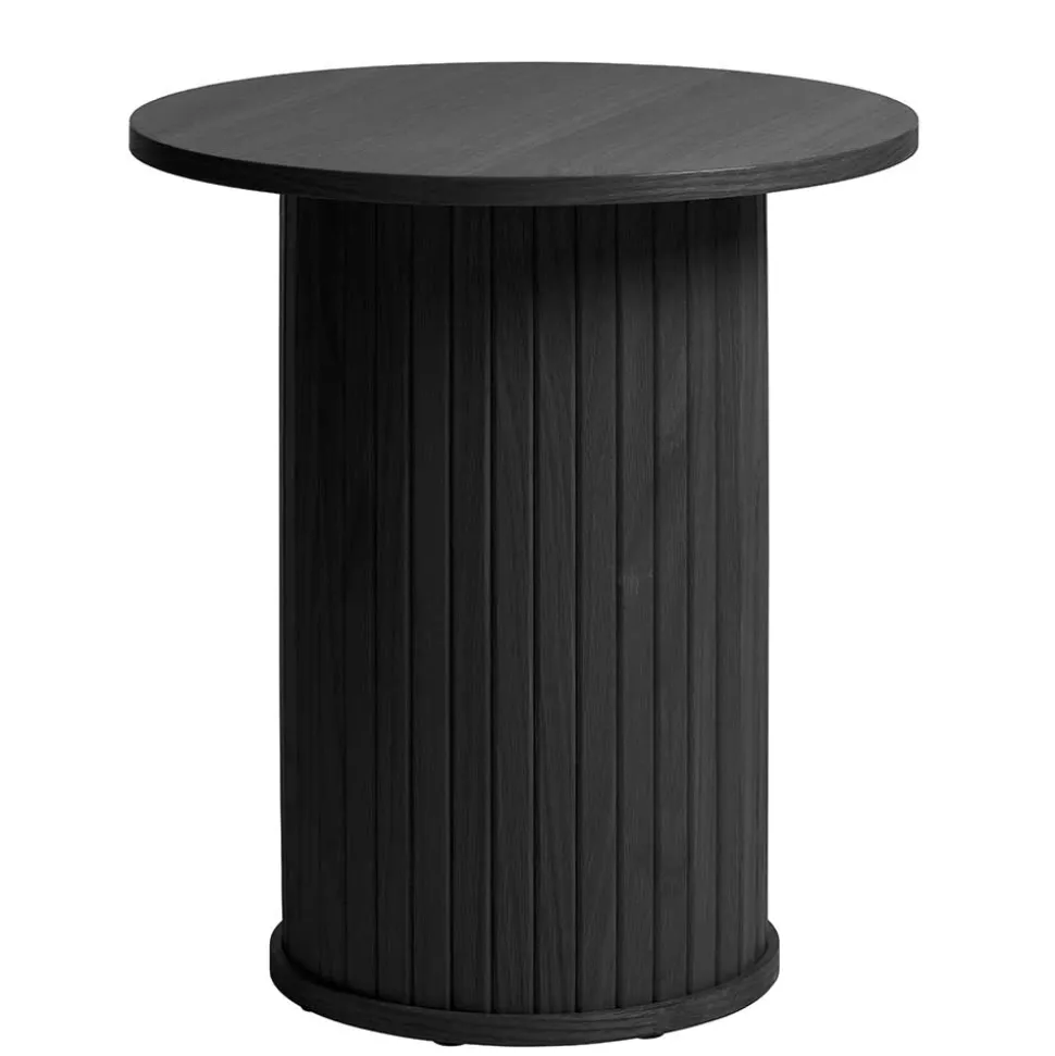 50x55x50 Runder Beistelltisch auf Säulengestell - Venutura