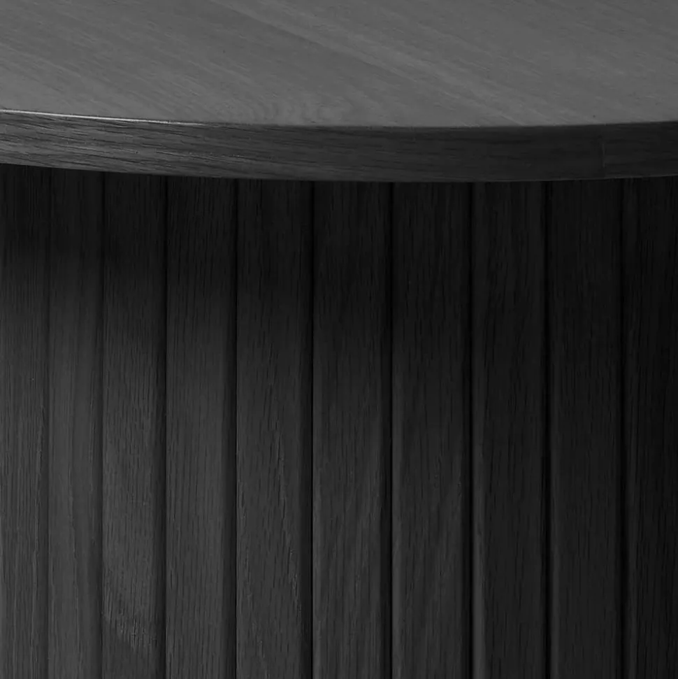 50x55x50 Runder Beistelltisch auf Säulengestell - Venutura