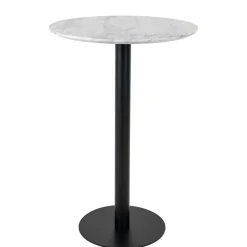 70x105x70 Runder Stehtisch in Marmoroptik - Fredira