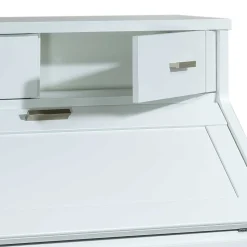 85x117x44 Scandi Chic Sekretär in Weiß - Pray