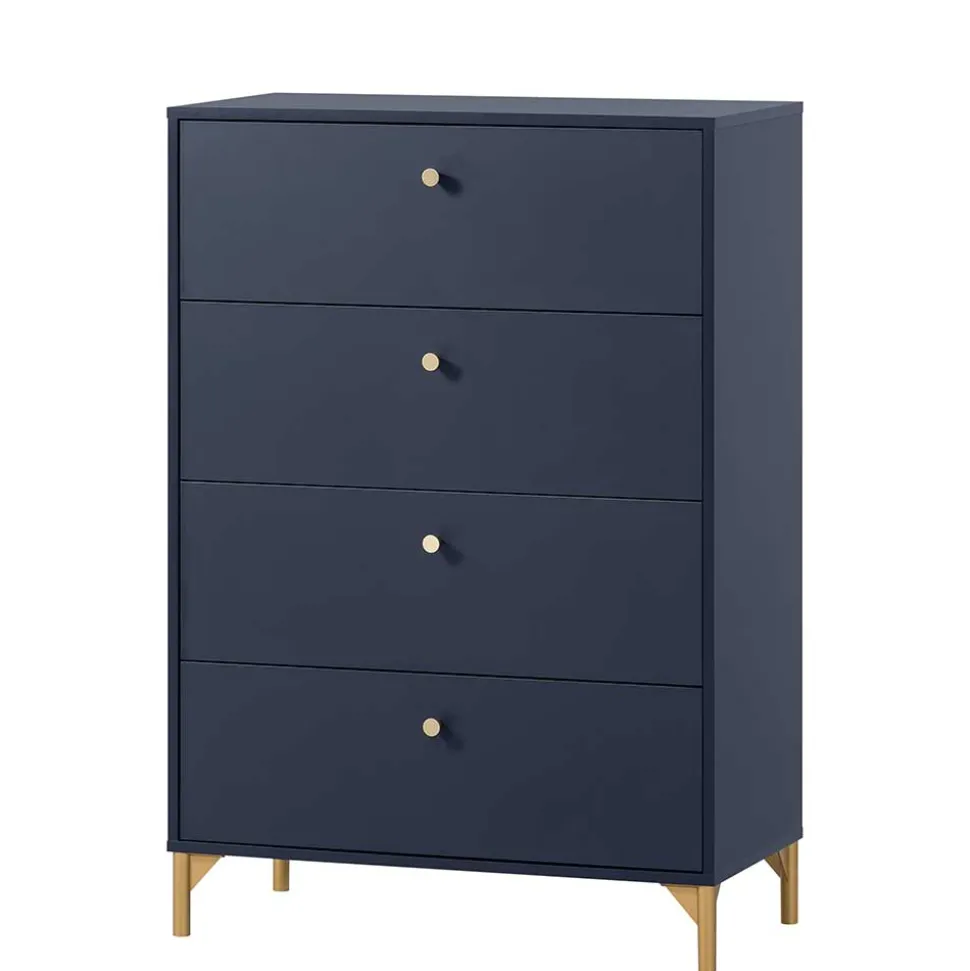 80x117x40 Schlafzimmer Hochkommode elegant - Inbano