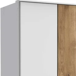 91x199x58 Schlafzimmerschrank mit Metallgriffen - Calassina