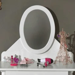 70x140x40 Schminkkonsole mit Spiegel & Schublade - Zimventa