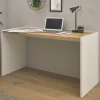 143x77x63 Schreibtisch in Wildeiche NB & Weiß - Nonessia
