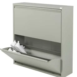 75x75x13 Schuhkipper aus Stahl in Graugrün - Laci