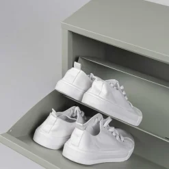 75x75x13 Schuhkipper aus Stahl in Graugrün - Laci