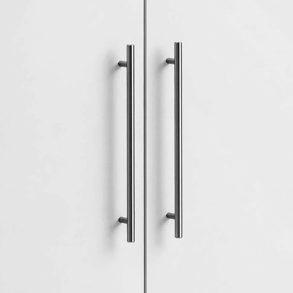 65x164x30 Schuhschrank mit Doppeltür in Weiß - Yoco