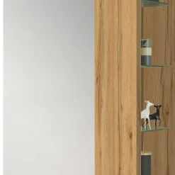 63x180x35 Schuhschrank mit Spiegeltür & Regal - Arjama