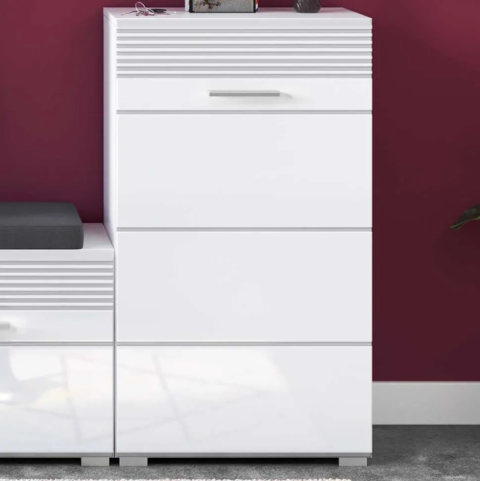 55x96x37 Schuhschrank mit Tür - Sumatra