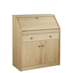 88x101x44 Sekretär mit Eiche Furnier - Bruce