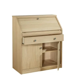 88x101x44 Sekretär mit Eiche Furnier - Bruce