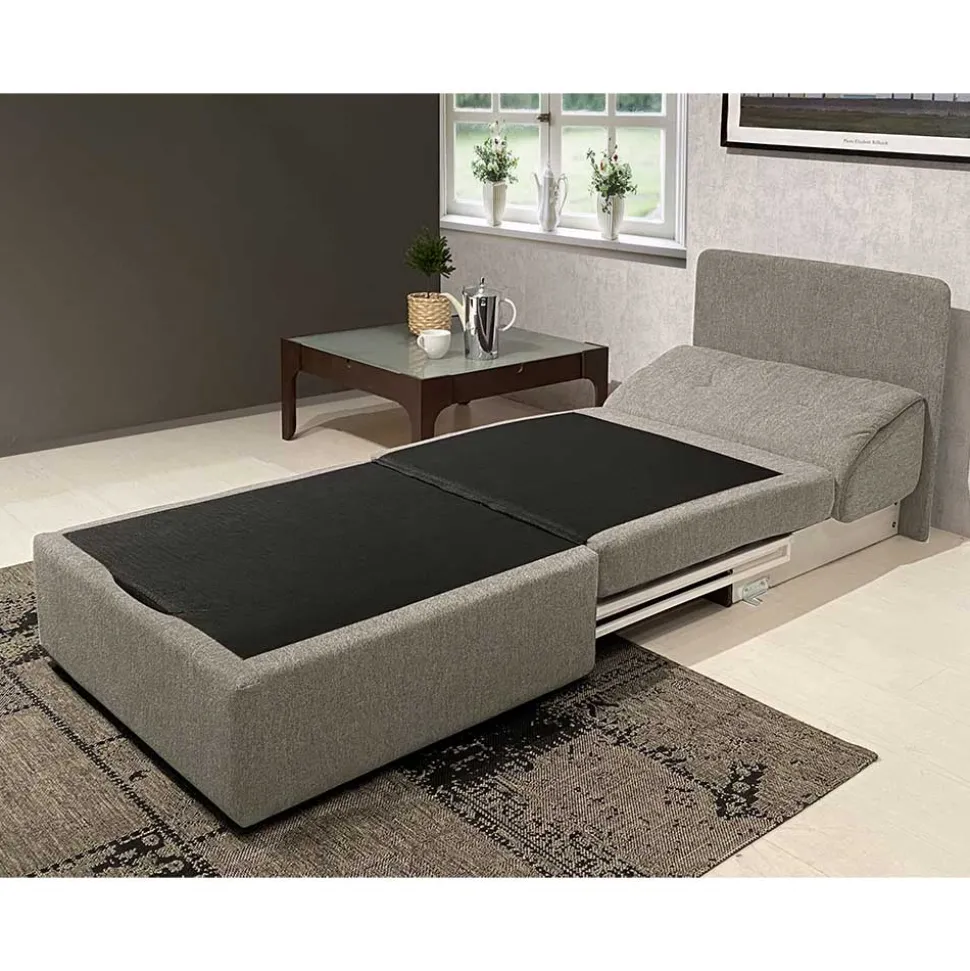 80x80x84 Sessel ohne Armlehnen mit Bettfunktion - Corisma