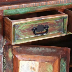 160x80x40 Shabby Chic Sideboard auf Sockel - Jamaica