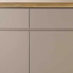 200x86x40 Sideboard Anrichte in Taupe & Akazie - Anja