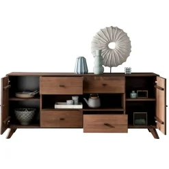180x75x40 Sideboard aus Kernbuche Braun - Malawi