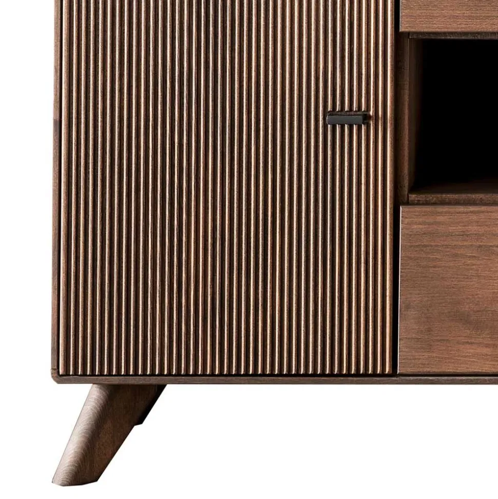 180x75x40 Sideboard aus Kernbuche Braun - Malawi