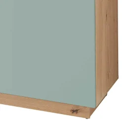 240x77x44 Sideboard in Graugrün und Wildeiche - Yoan