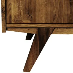 160x90x50 Sideboard in Nussbaumfarben lackiert - Nadelle