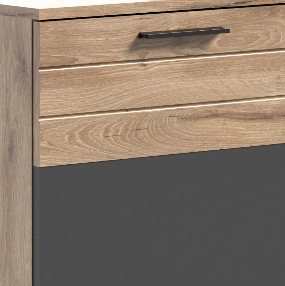 180x87x40 Sideboard mit 2 Schubladen & 4 Türen - Lucios