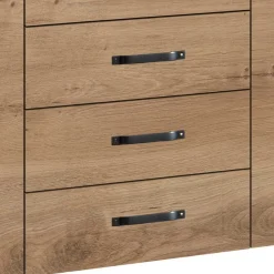 162x102x41 Sideboard mit 5 Schubladen & 2 Türen - Casai