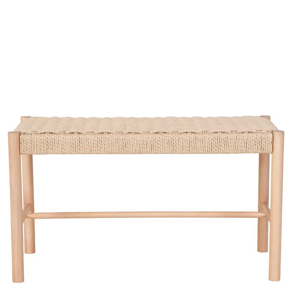 80x45x35 Sitzbank aus Kordel Geflecht - Vanadrino