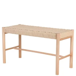 80x45x35 Sitzbank aus Kordel Geflecht - Vanadrino