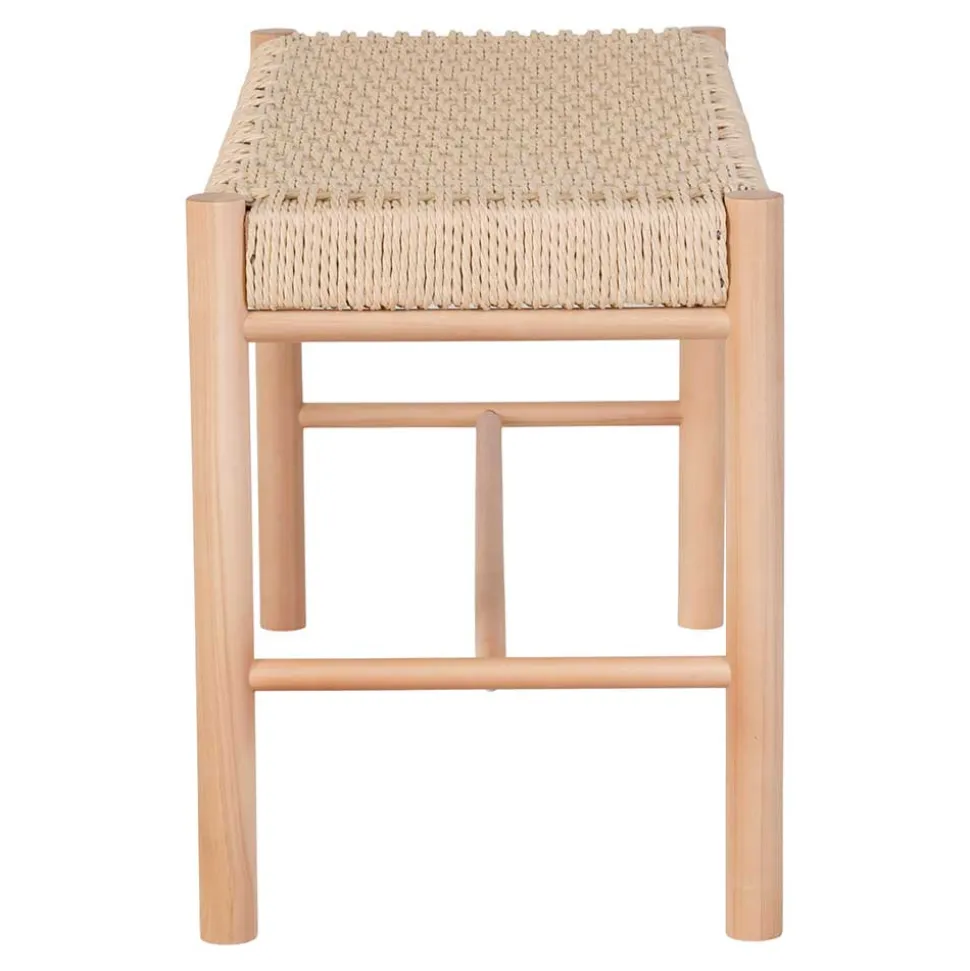 80x45x35 Sitzbank aus Kordel Geflecht - Vanadrino