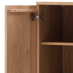 90x136x37 Stauraumvitrine als Highboard - Crupean