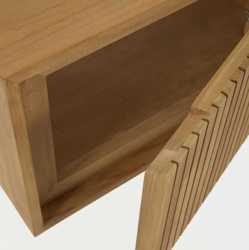 60x40x41 Teak Badschrank für Wandmontage - Sojettes