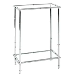 50x75x25 Telefontisch mit zwei Glasplatten - Vasilio