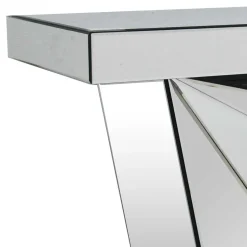 120x81x36 Tischkonsole aus Spiegelglas - Aknita