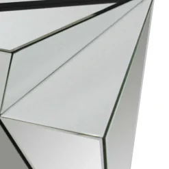 120x81x36 Tischkonsole aus Spiegelglas - Aknita