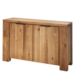 130x8x45 Türen-Kommode aus geölter Wildeiche - Sympatia