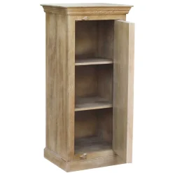 55x120x45 1-türige Hochkommode im Shabby Chic - Abid