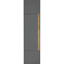 50x200x40 3-türiger Schrank in Anthrazit - Ahilav