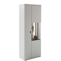 75x199x37 2-türiger Wohnzimmerschrank modern - Apulco