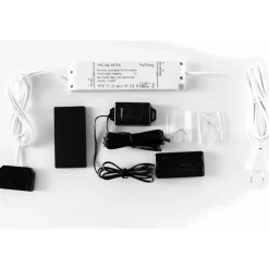 75x199x37 2-türiger Wohnzimmerschrank modern - Apulco