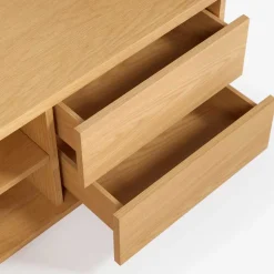 200x44x36 TV Board in Eiche Furnier - Elastian