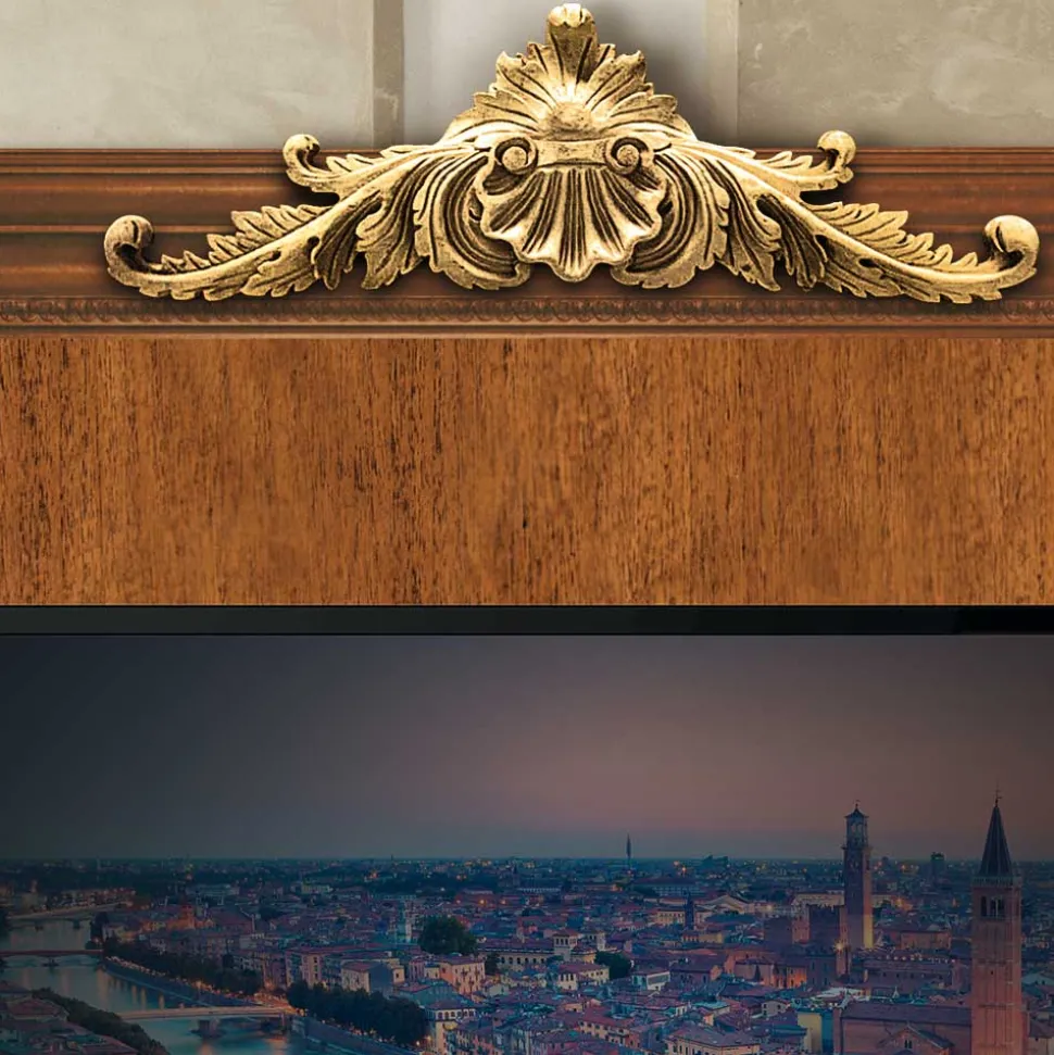 150x130x6 TV Wandpaneel im Itaiienischen Stil - Carlenna