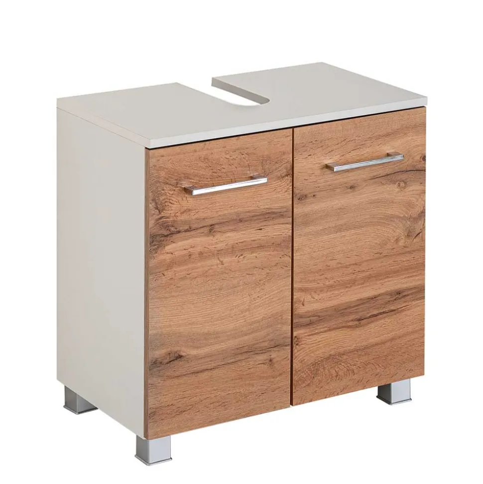 60x54x35 Unterbeckenschrank mit Doppeltür - Tonra