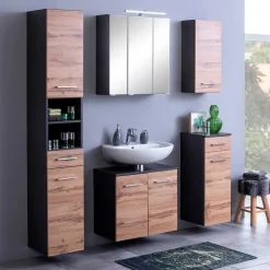 30x84x35 Unterschrank fürs Bad mit Schublade - Ishes