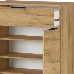 75x108x37 Vertiko für Schuhe in Wildeiche Dekor - Esdrusca