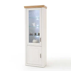 73x210x40 Vitrine - modernes Landhaus - Samula