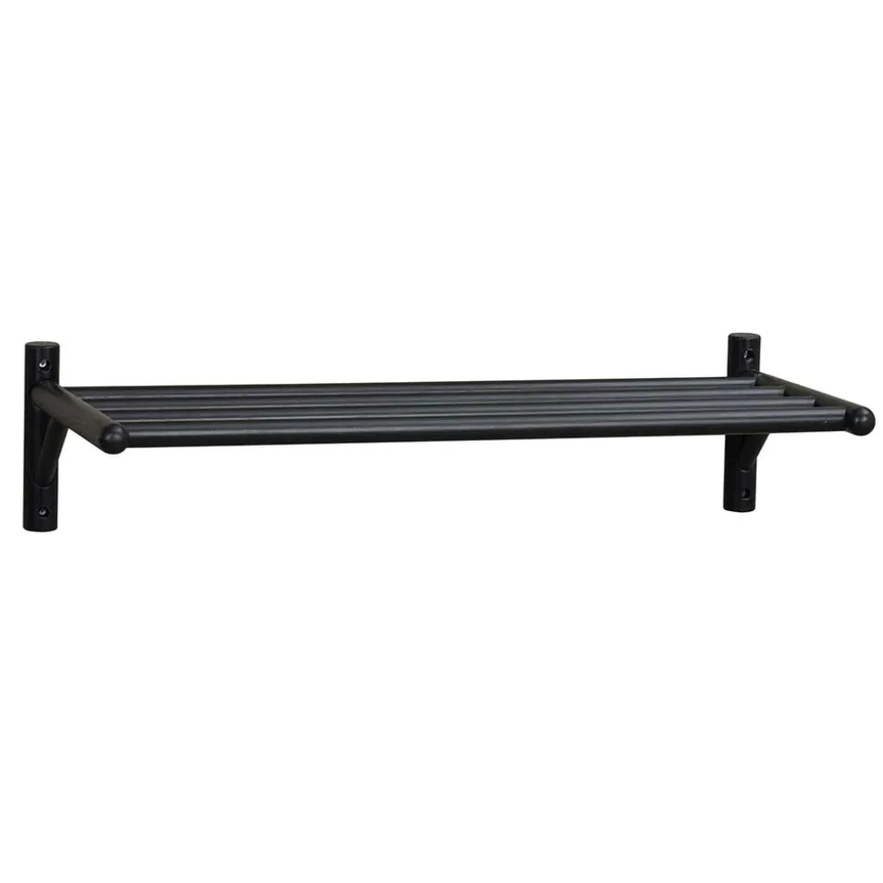 80x19x33 Wandboard für Schuhe in Schwarz - Evlinu