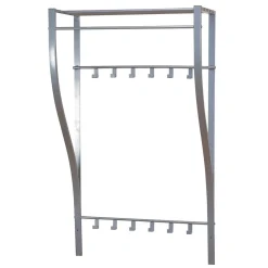 66x111x30 Wandgarderobe aus Stahl - Anzitano