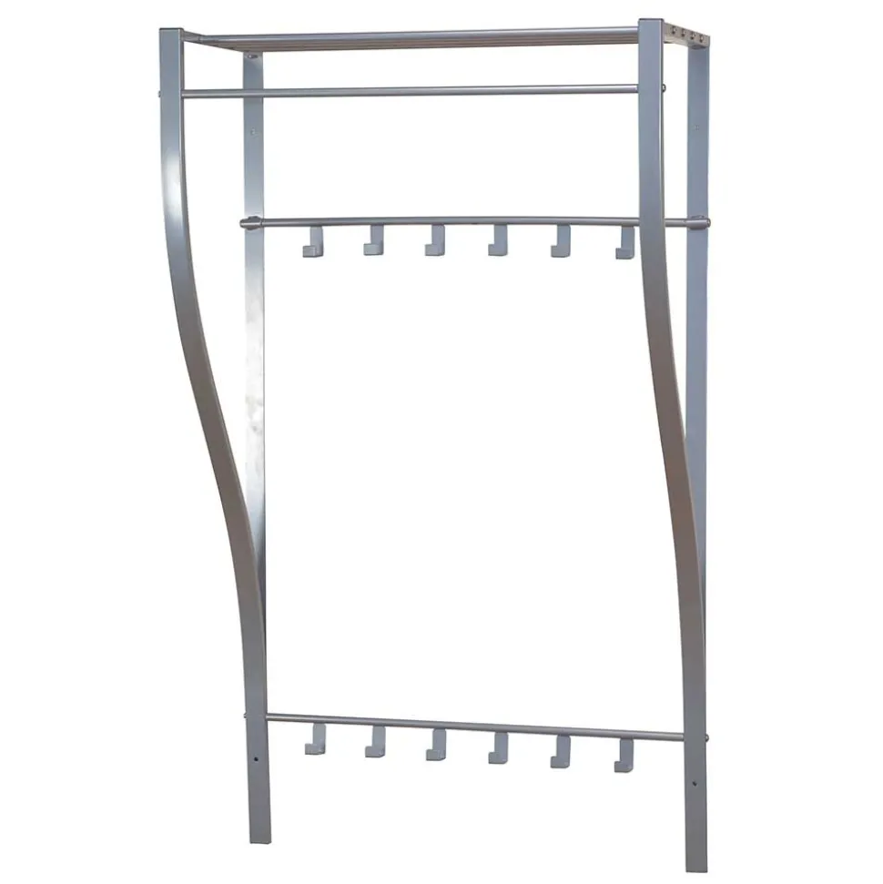 66x111x30 Wandgarderobe aus Stahl - Anzitano